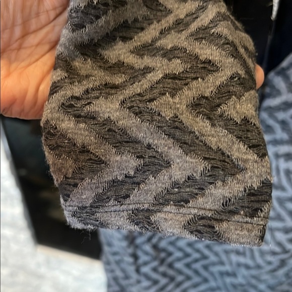 Tracy Reese Gray Bodycon Dress with V-neck and 3/4 Sleeves for Cocktail - Picture 7 of 16